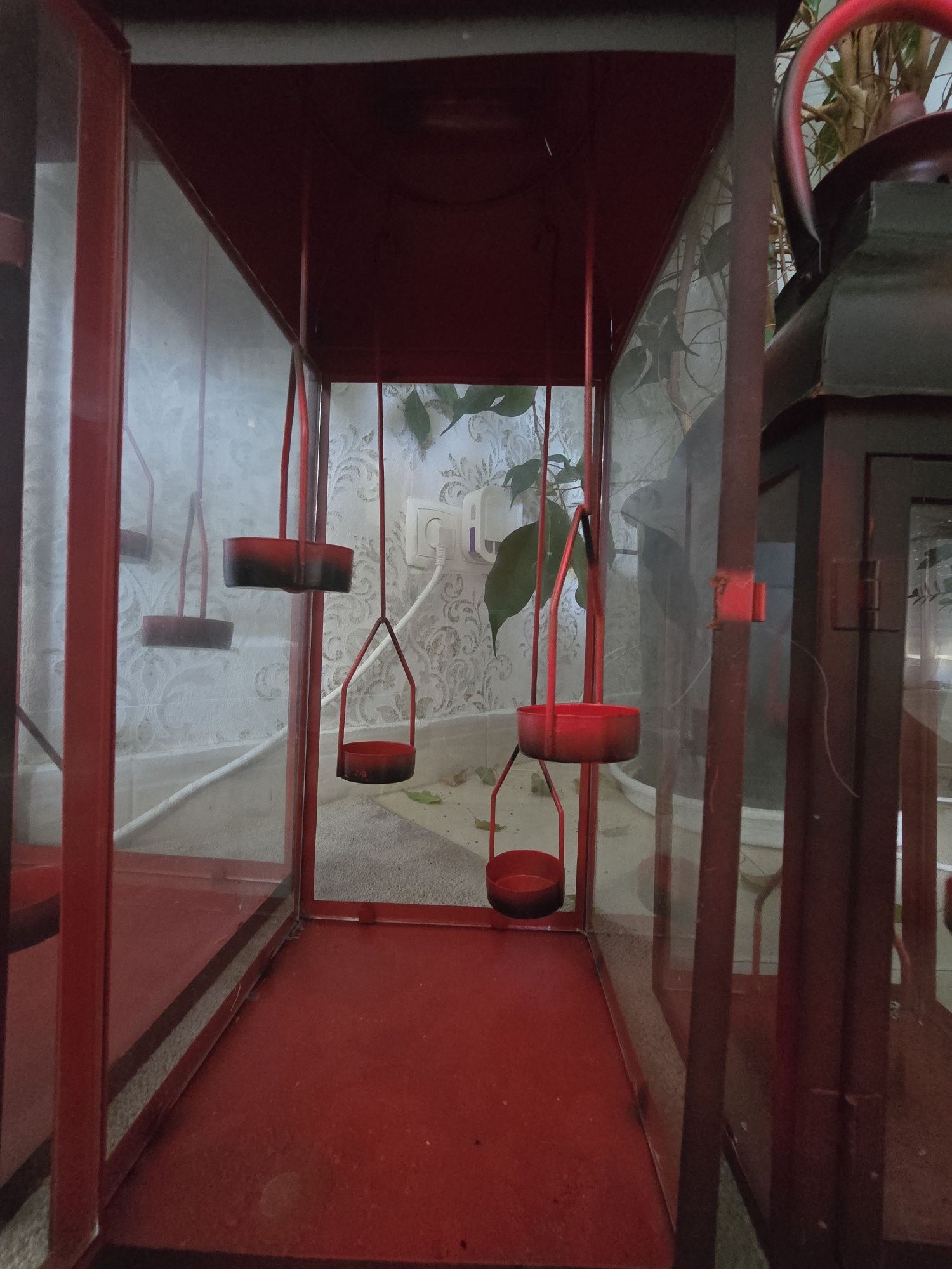 Conjunto lanternas em latão
