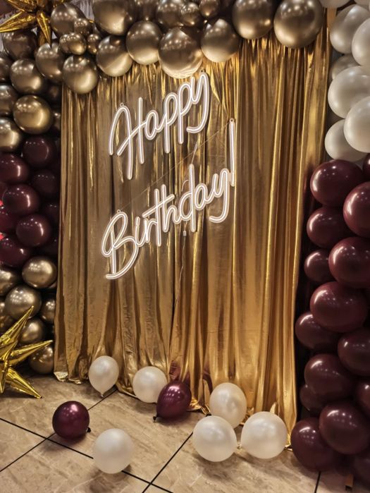 Ledon neon Happy Birthday. Idealny na Twoje urodziny - imprezę