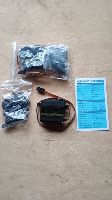 Сервопривод MZ996 180⁰ 15 кг