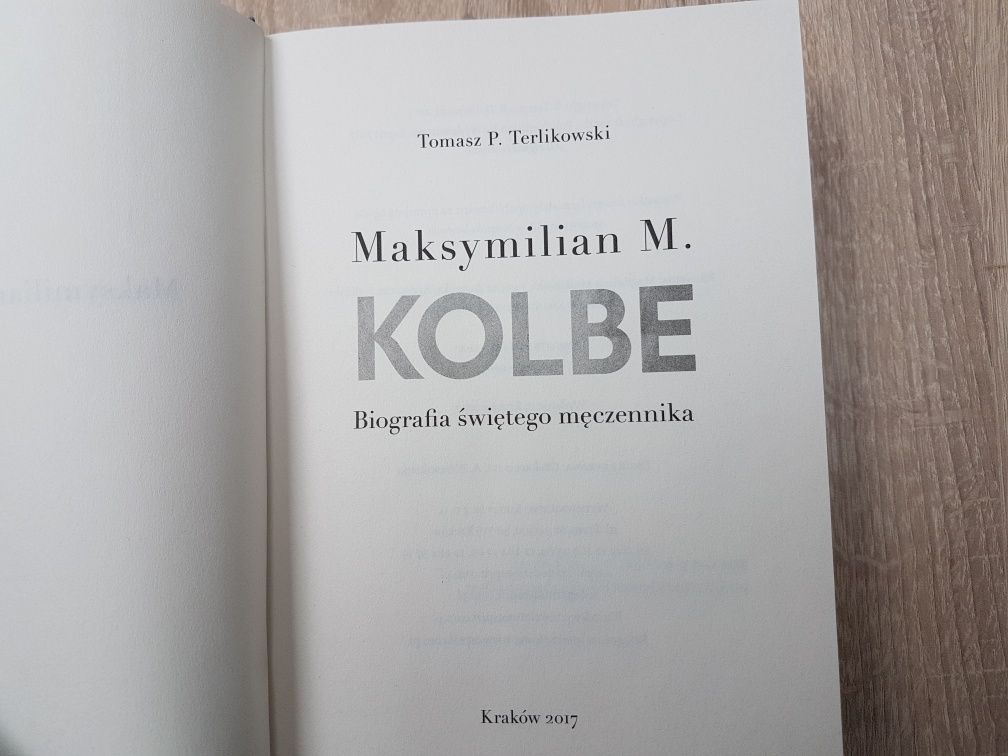 Maksymilian M. Kolbe Biografia Świętego Męczennika Książka Nowa