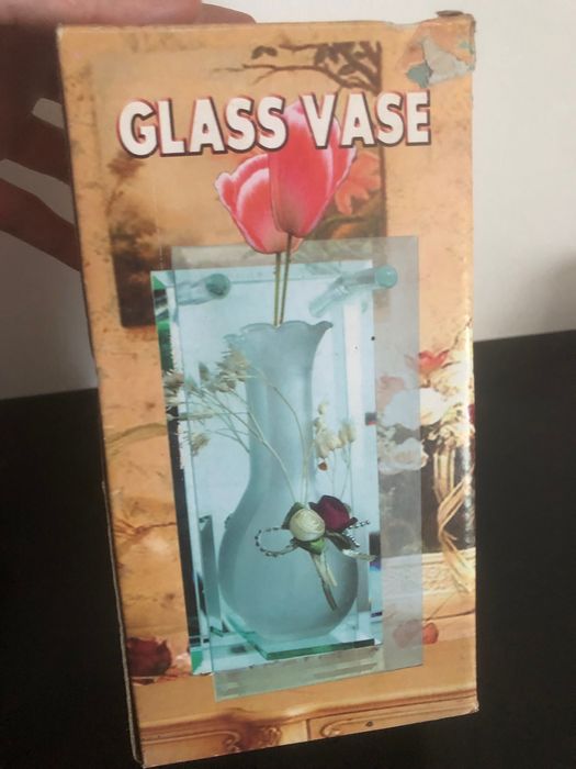 Jarra de vidro para decoração