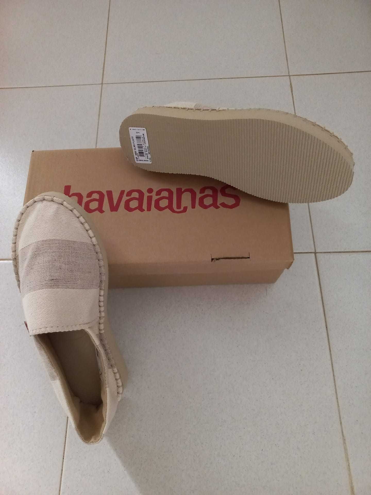 Havaianas alpercatas Classic Flatform novas (37)