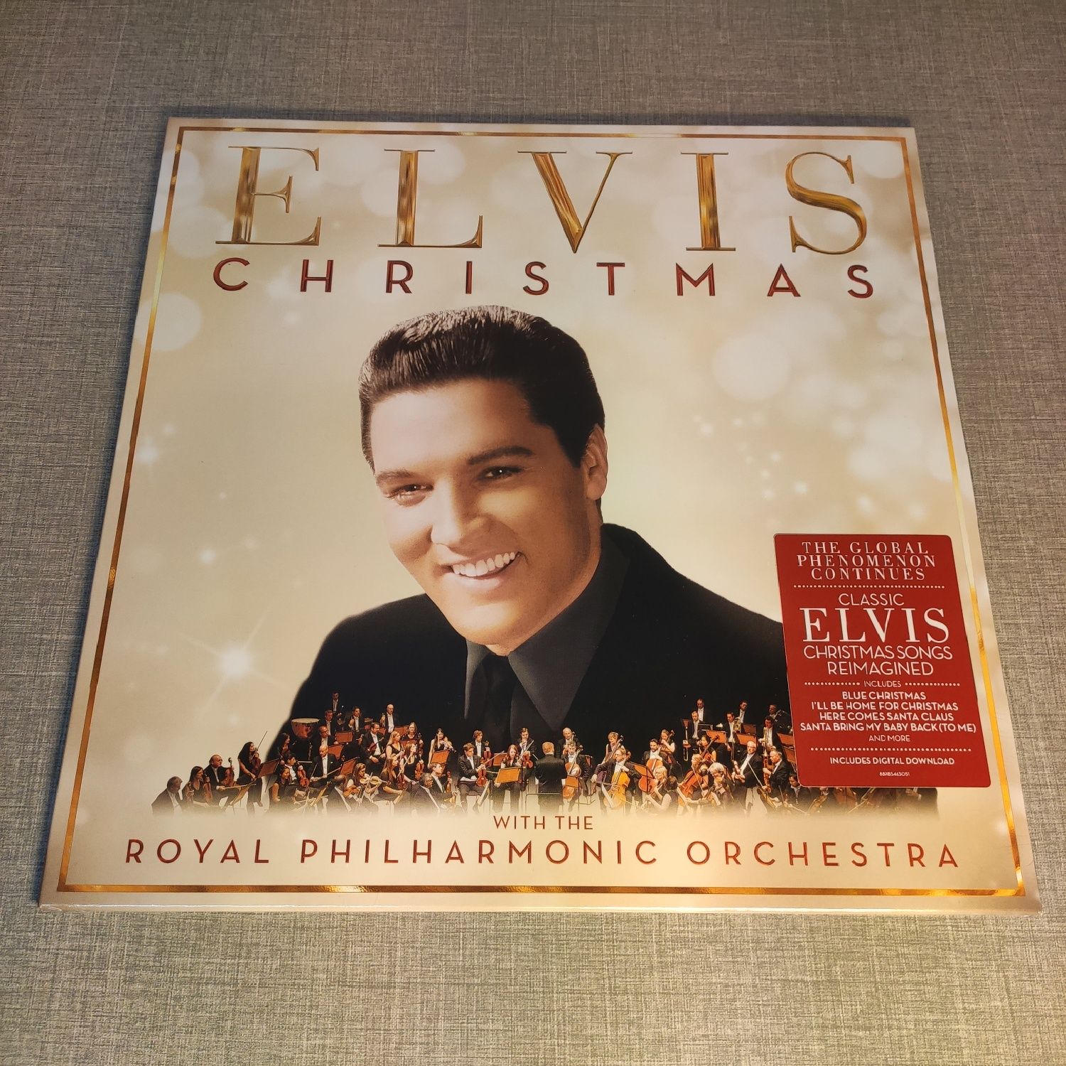 Christmas with Elvis and the Royal Philharmonic Orchestra LP / Винил