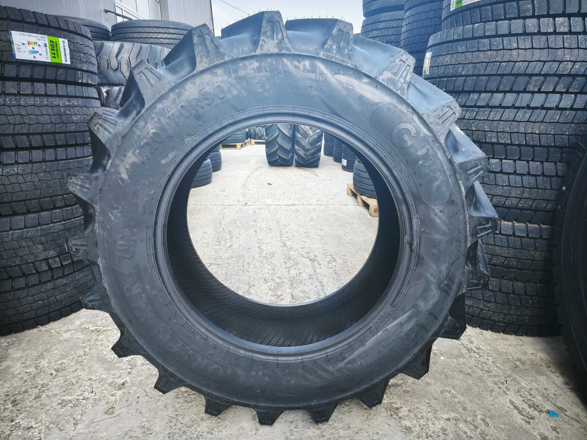 NOWE Opony 420/70R30  GRI XLR70 Naturalny KAUCZUK - cena BRUTTO