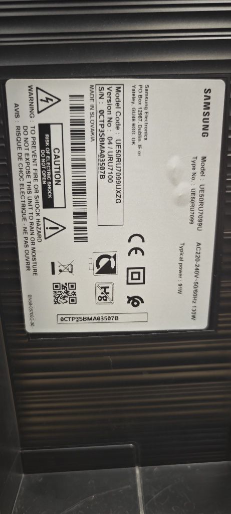 Telewizor LED 50 cali Samsung 4K HDR Smart 2021