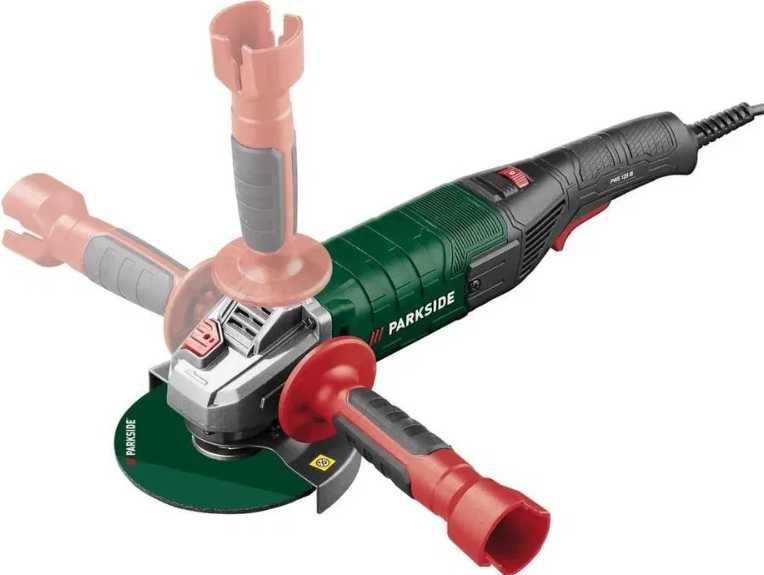 NOWA!  Szlifierka Kątowa ParkSide PWS 125mm Moc 1200W Regulacja 6-stop