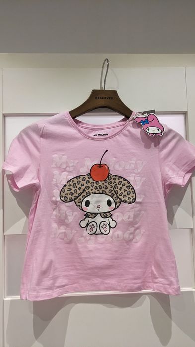 Koszulka różowa my melody Sanrio 152 cm dla dziewczynki