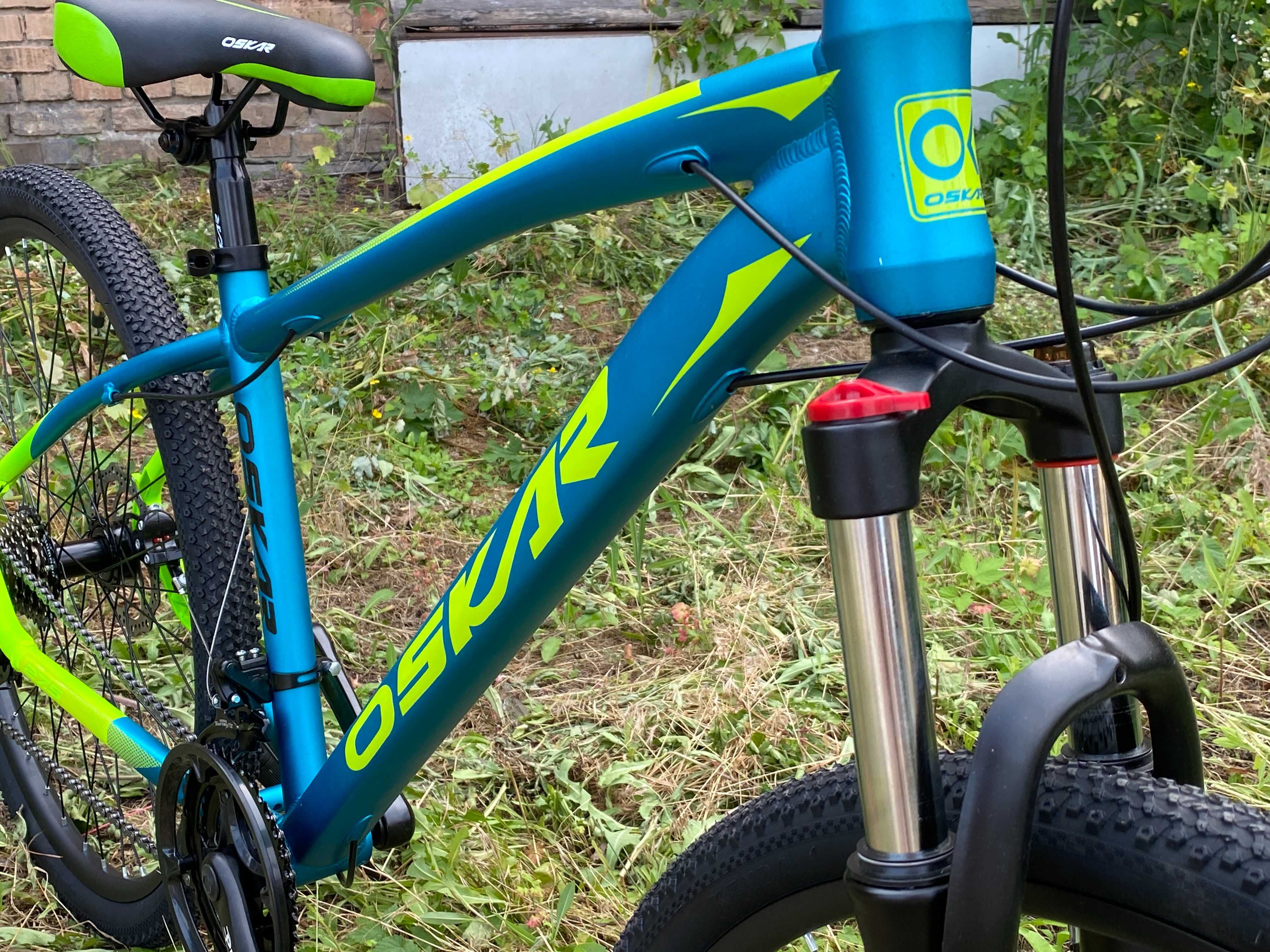 Велосипед гірський Oskar 27,5" М103 рама 16" блакитний