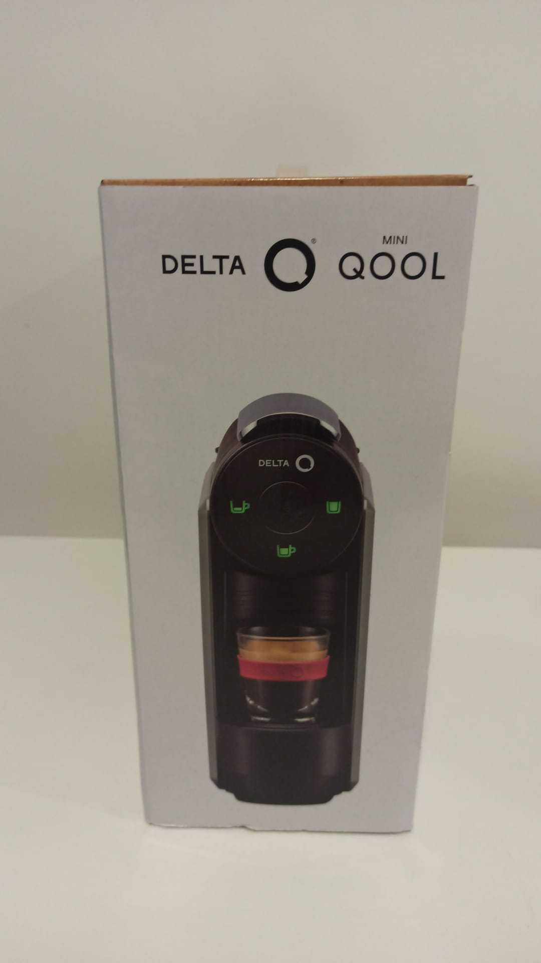 Máquina de Café DELTA Q Mini Qool Cinzento - Oferta 90 capsulas