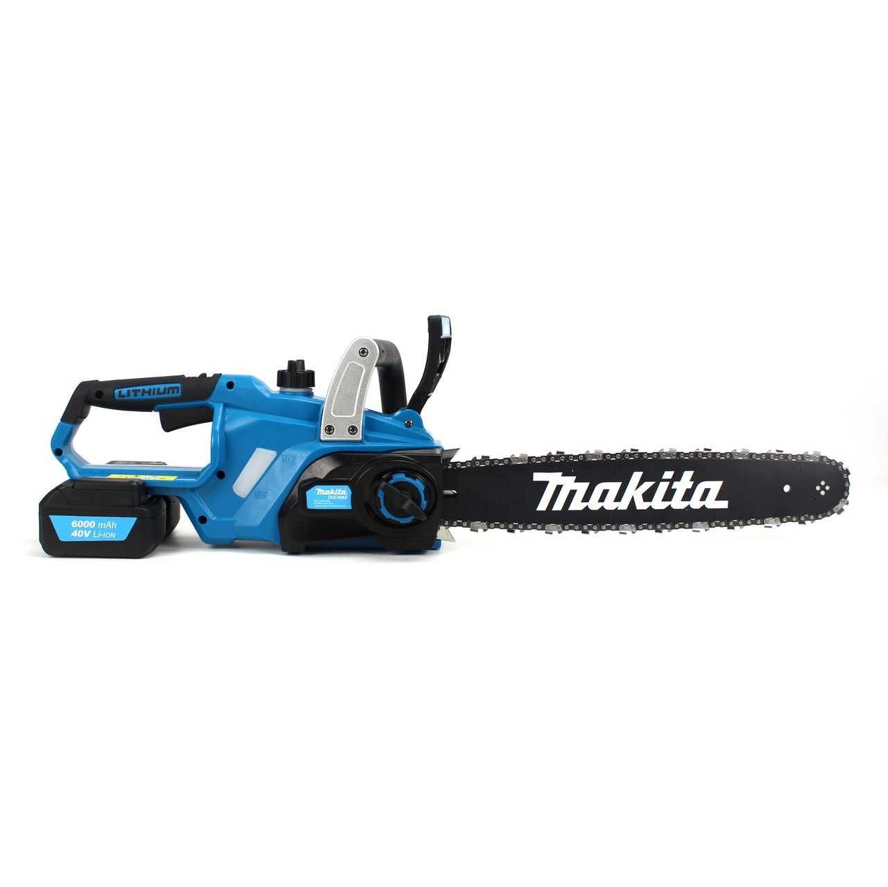 Пила Makita DUC406Z (40V/6Ah)з безключовою натяжкою ланцюга. АКБ