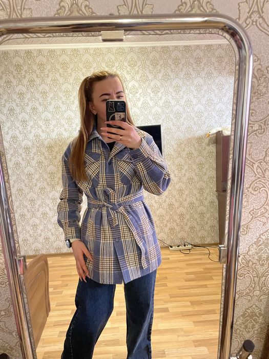 Пальто рубашка женская