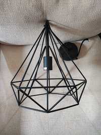 Lampa sufitowa loft czarna