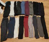 Duży zestaw legginsy i spodnie 20szt 86 - 92