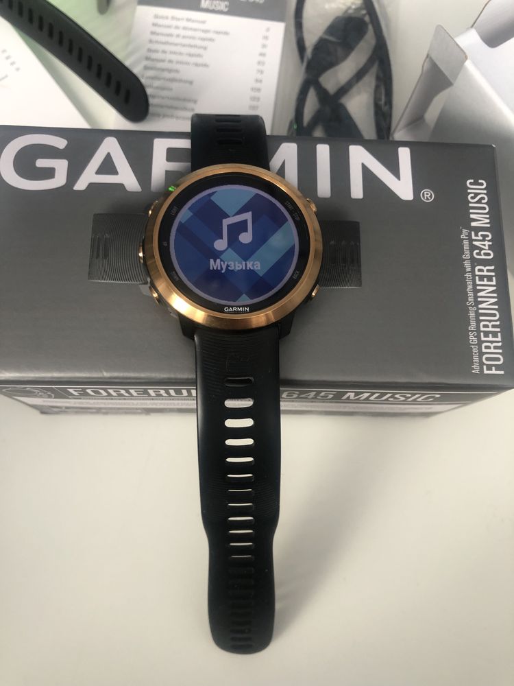 Garmin 645 muzic Гармін 645 часы годинник