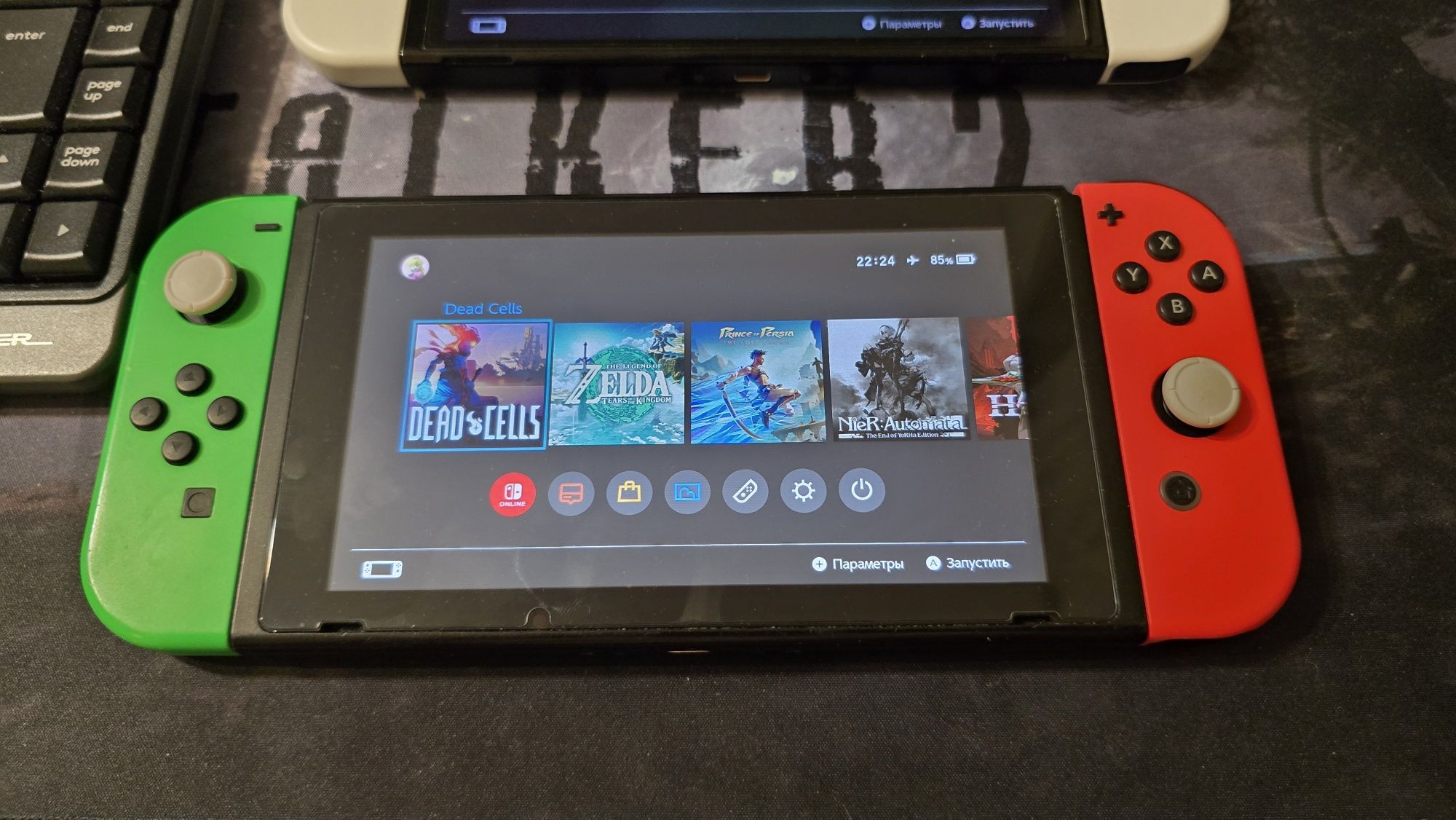 Nintendo switch v2 32+128gb безкоштовні ігри