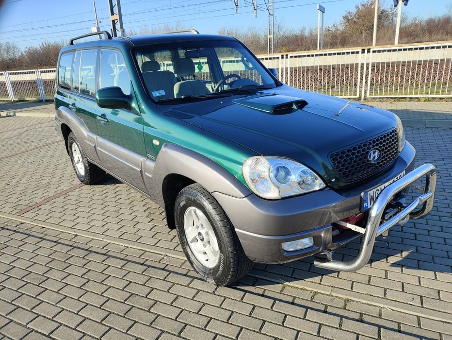 Hyundai Terakan 2005 rok 2.9 crdi sprawny 100% nowa wciągarka 4x4