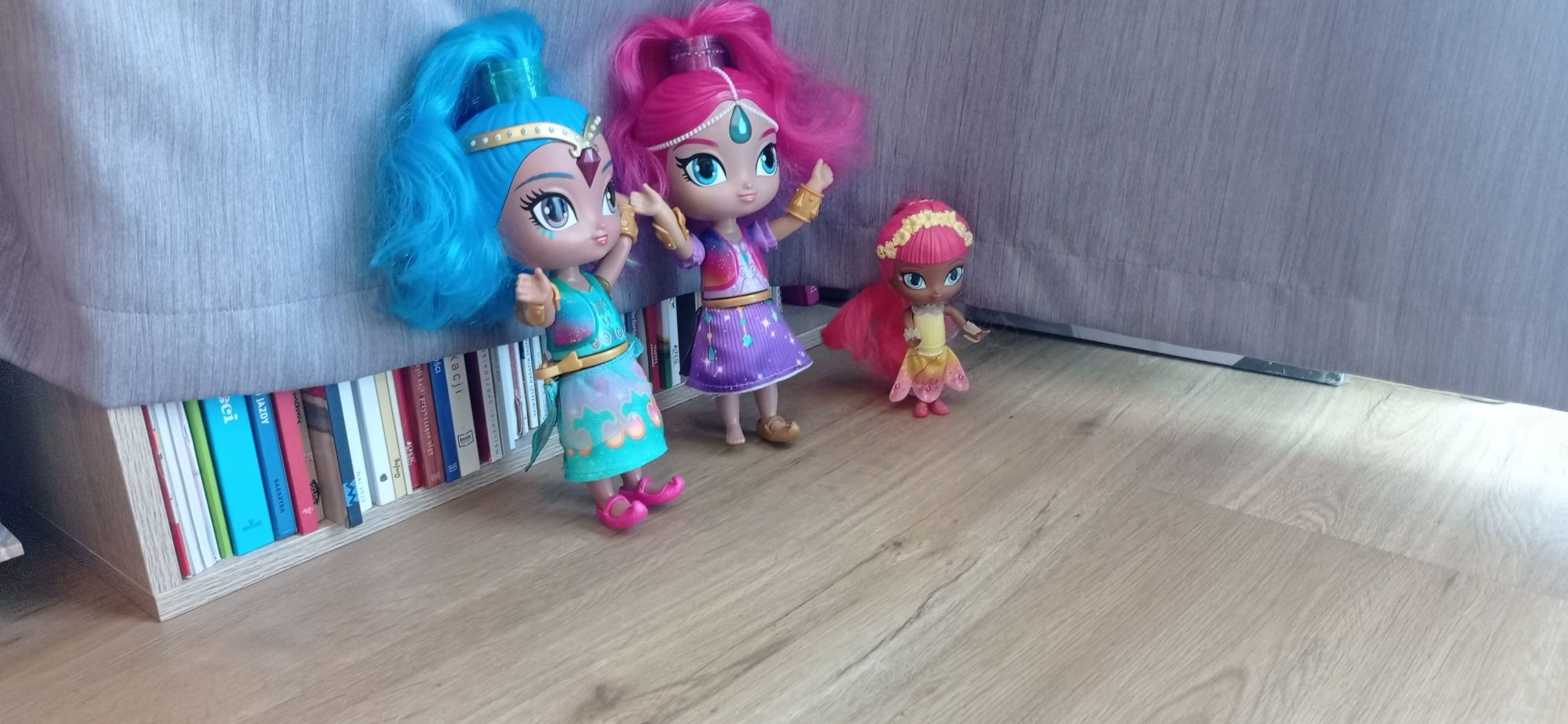 Laleczki interaktywne Shimmer i Shine plus mała laleczka z serii