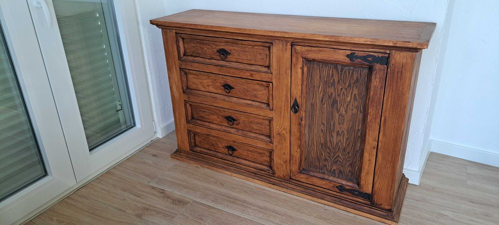 Aparador, consola, rustico, mexicano