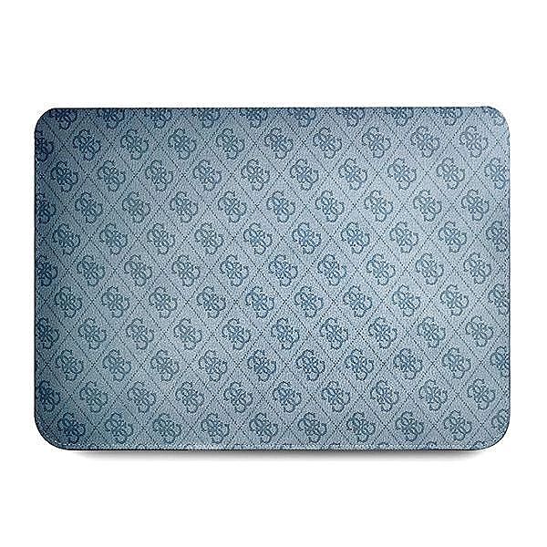 Pokrowiec Guess 4G Uptown Triangle Logo na laptopa 13-14'' - niebieski