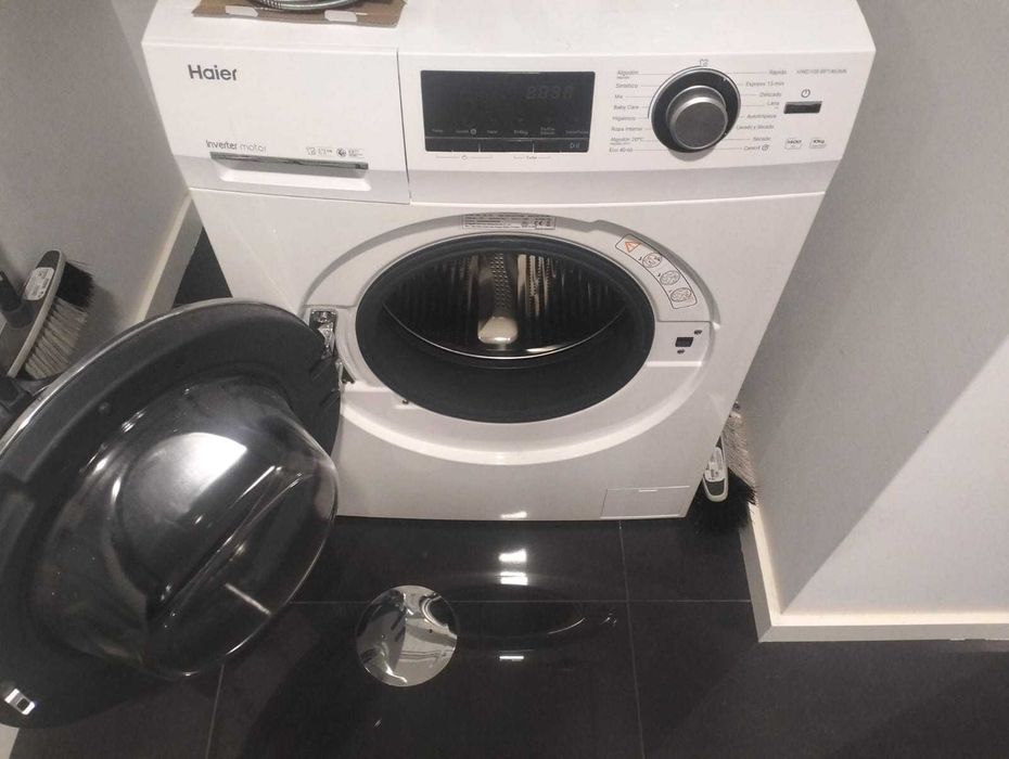 Máquina de Lavar e Secar Roupa Haier – Extensão de Garantia por 6 anos