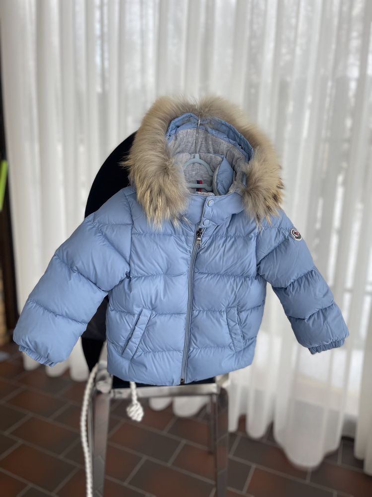 Пуховик дитячий Moncler оригінал