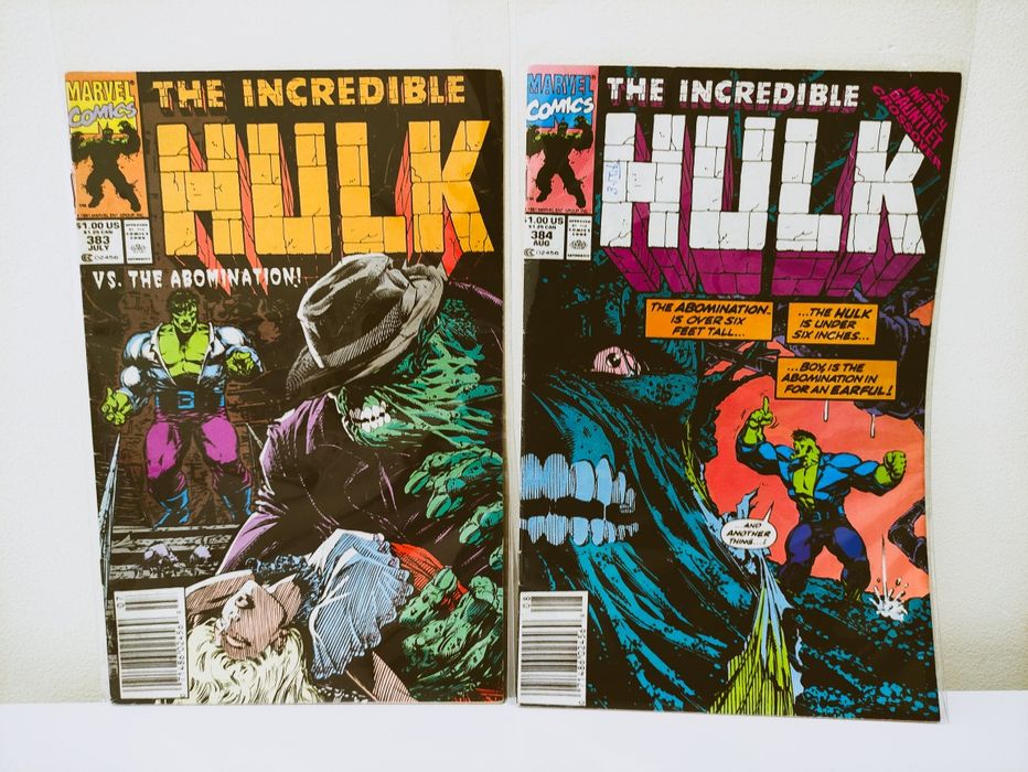 Lote 7 Comics Incredible HULK
