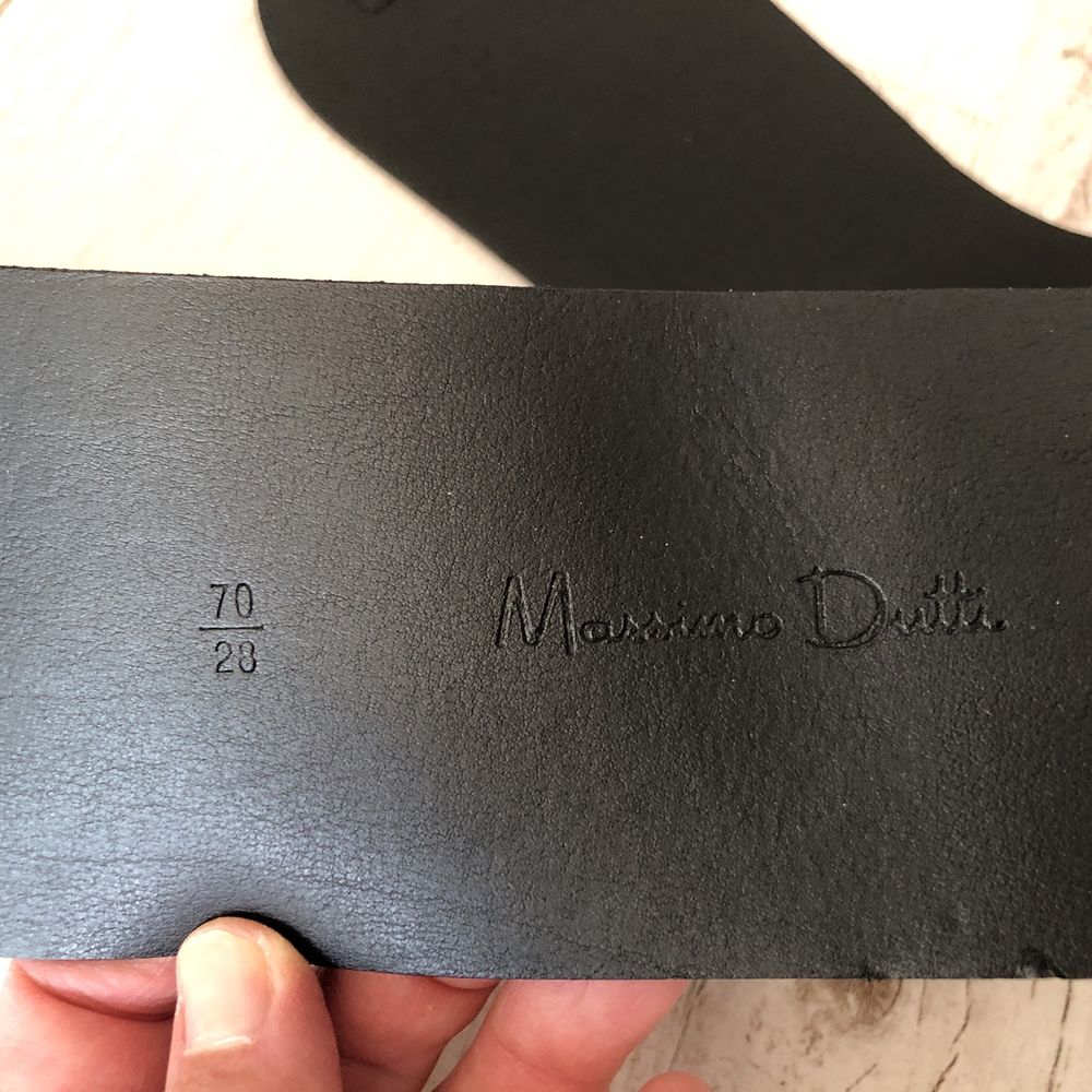 Massimo Dutti ремень кожаный.