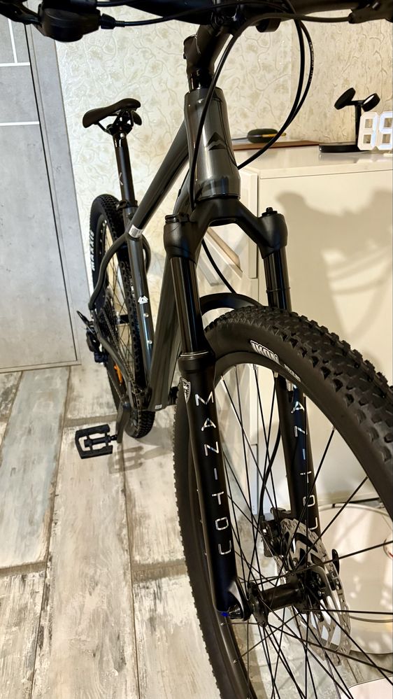 Велосипед Merida BIG.NINE 400 dark silver L