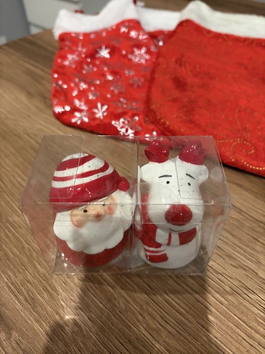 Zestaw ozdób świątecznych