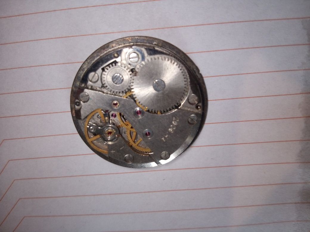 Циферблат механізм від золотого годинника часов "Ракета" 100грн