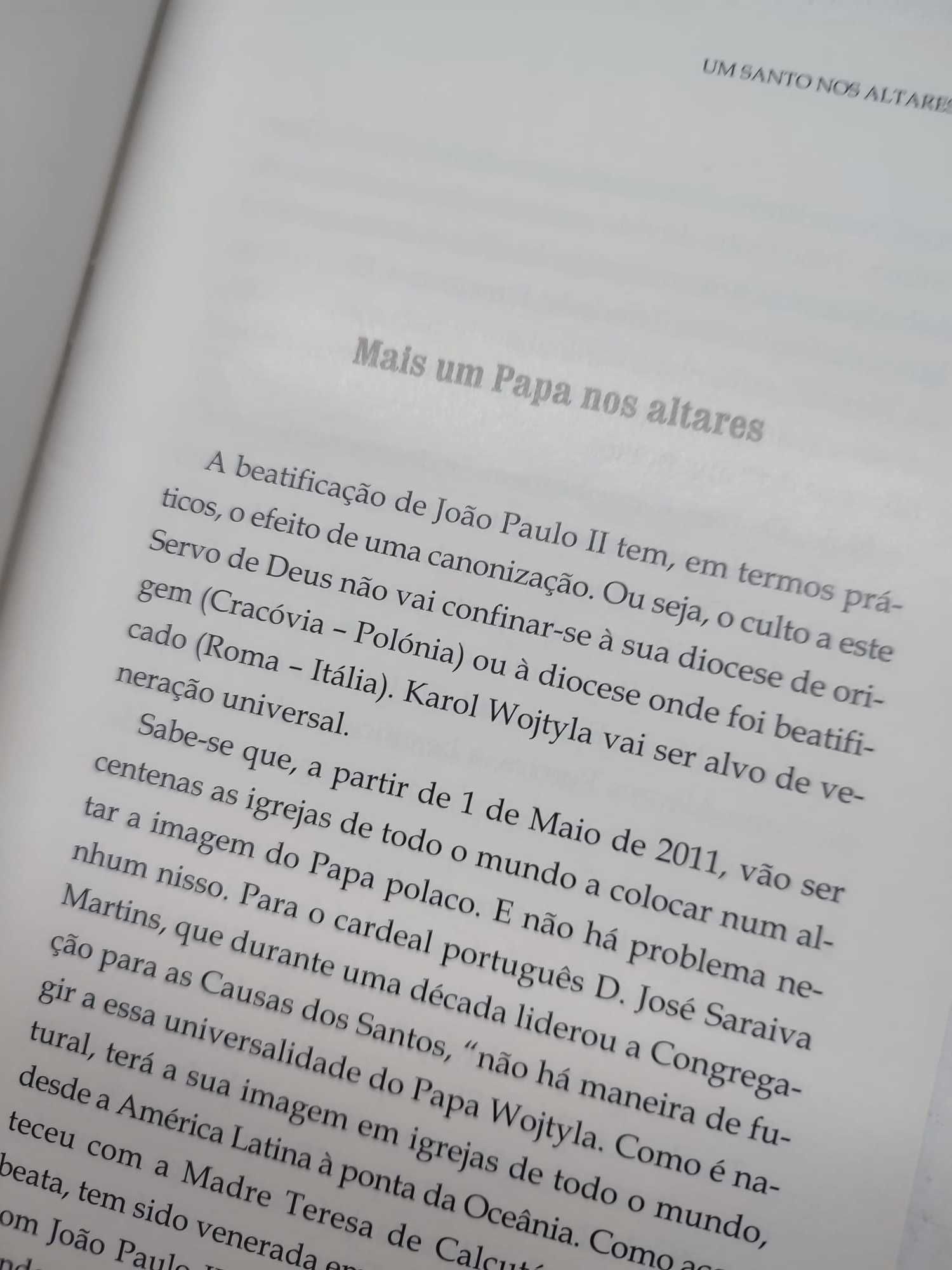 Livro - João Paulo II: Um Santo nos Altares