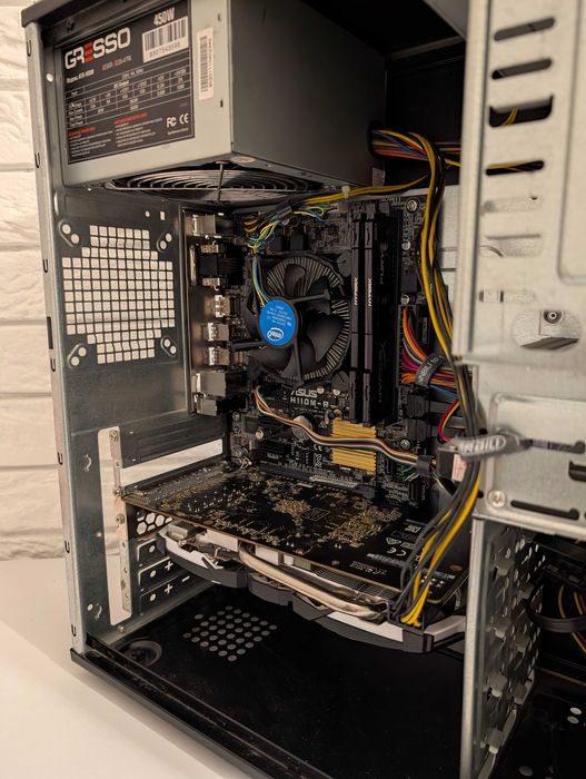 Ігровий ПК Msi RX 470 4 GB / i3 7100 / Ram DDR4 16 gb / SSD /Win 11Pro