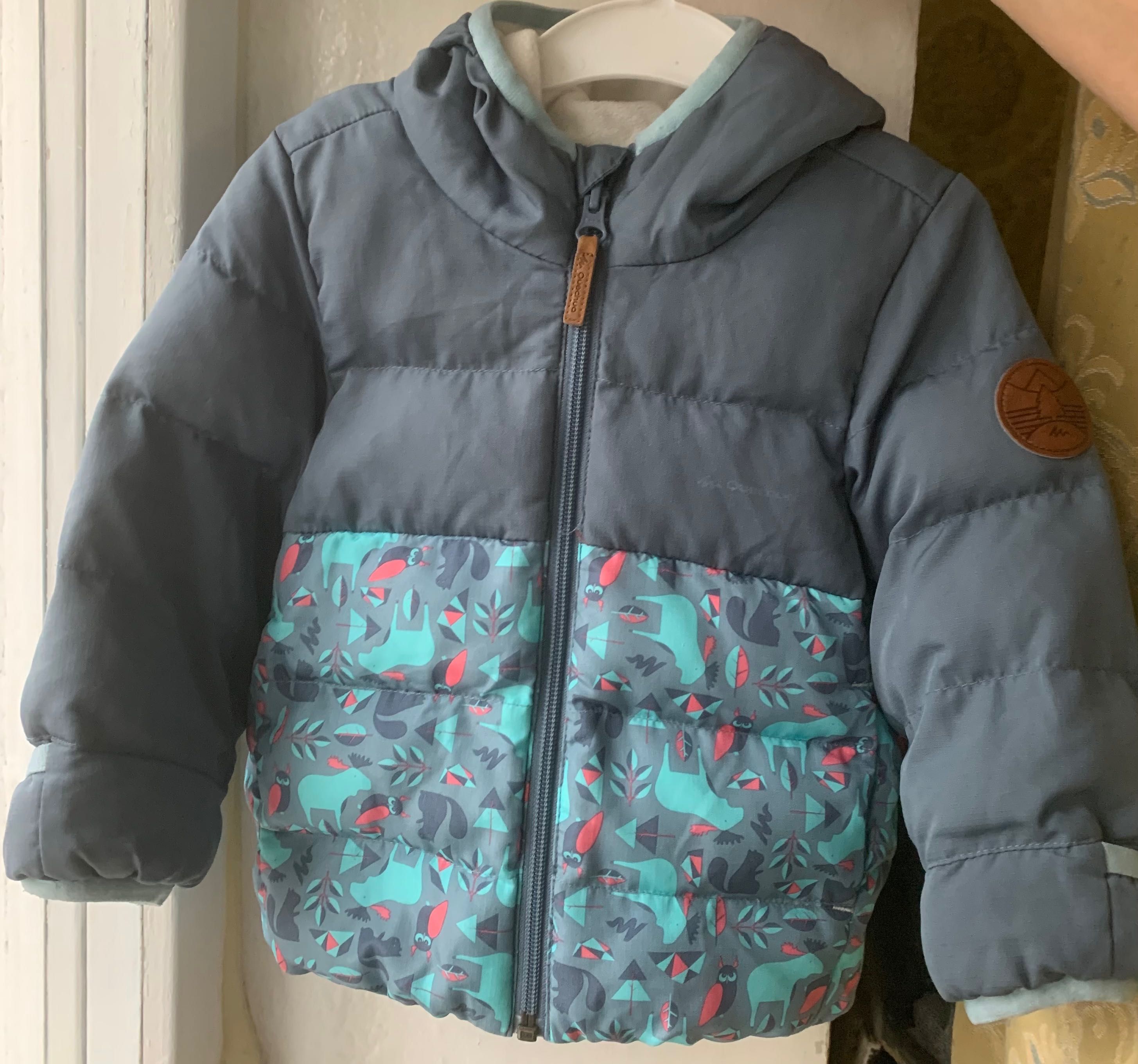 Детская куртка Quechua для мальчика 1-2 года, осень-зима