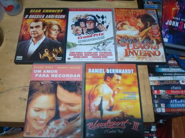 lote 17 dvds originais alguns raros