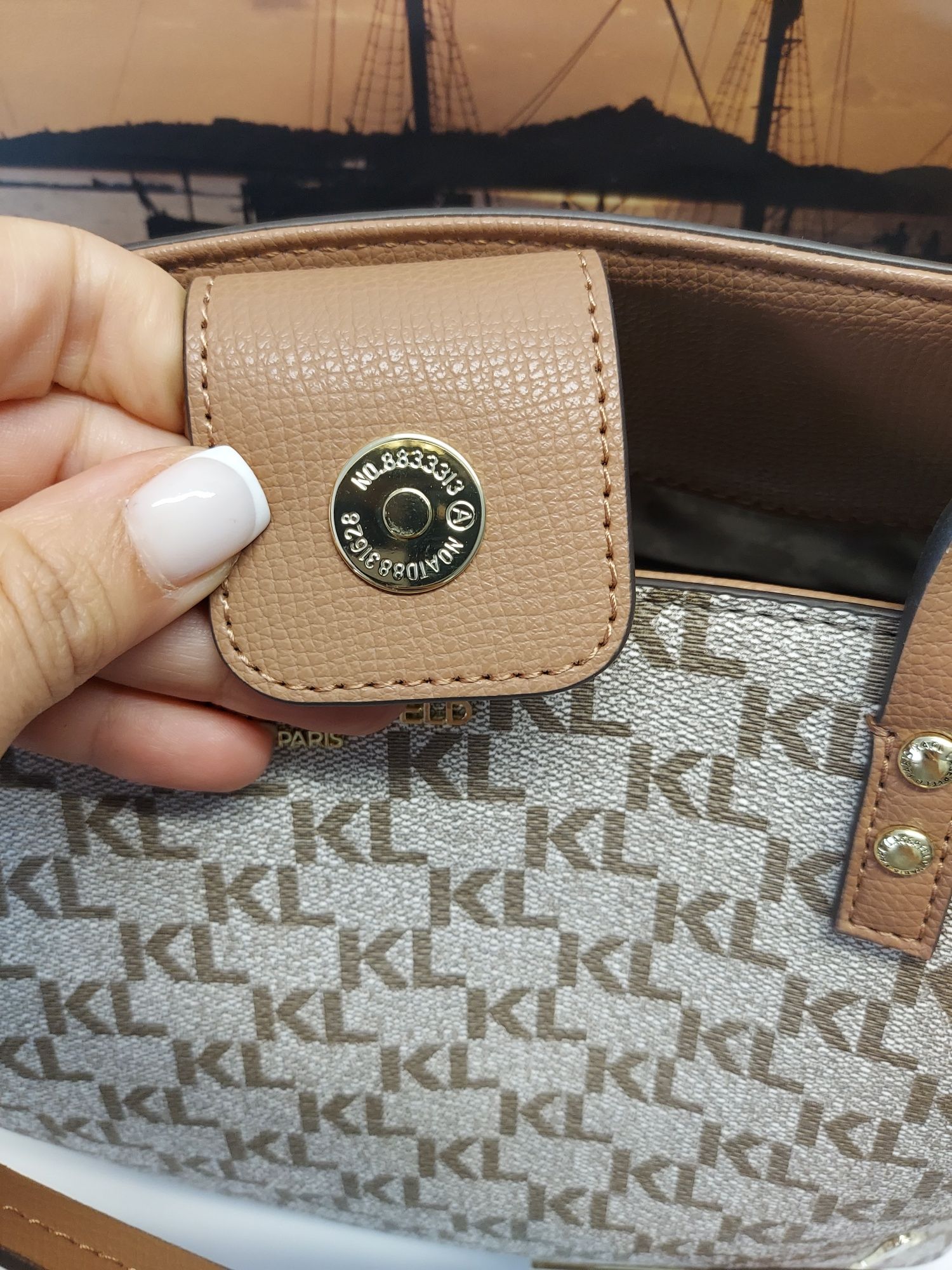 Damska duża torebka Karl Lagerfeld