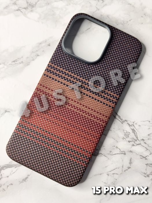 Чехол карбоновый Carbon Magsafe на iPhone 15 Pro Max чохол карбон