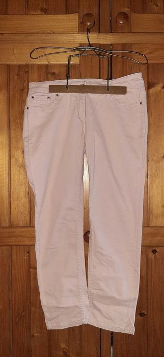 Spodnie chinosy jasny róż 42 Top Secret rurki
