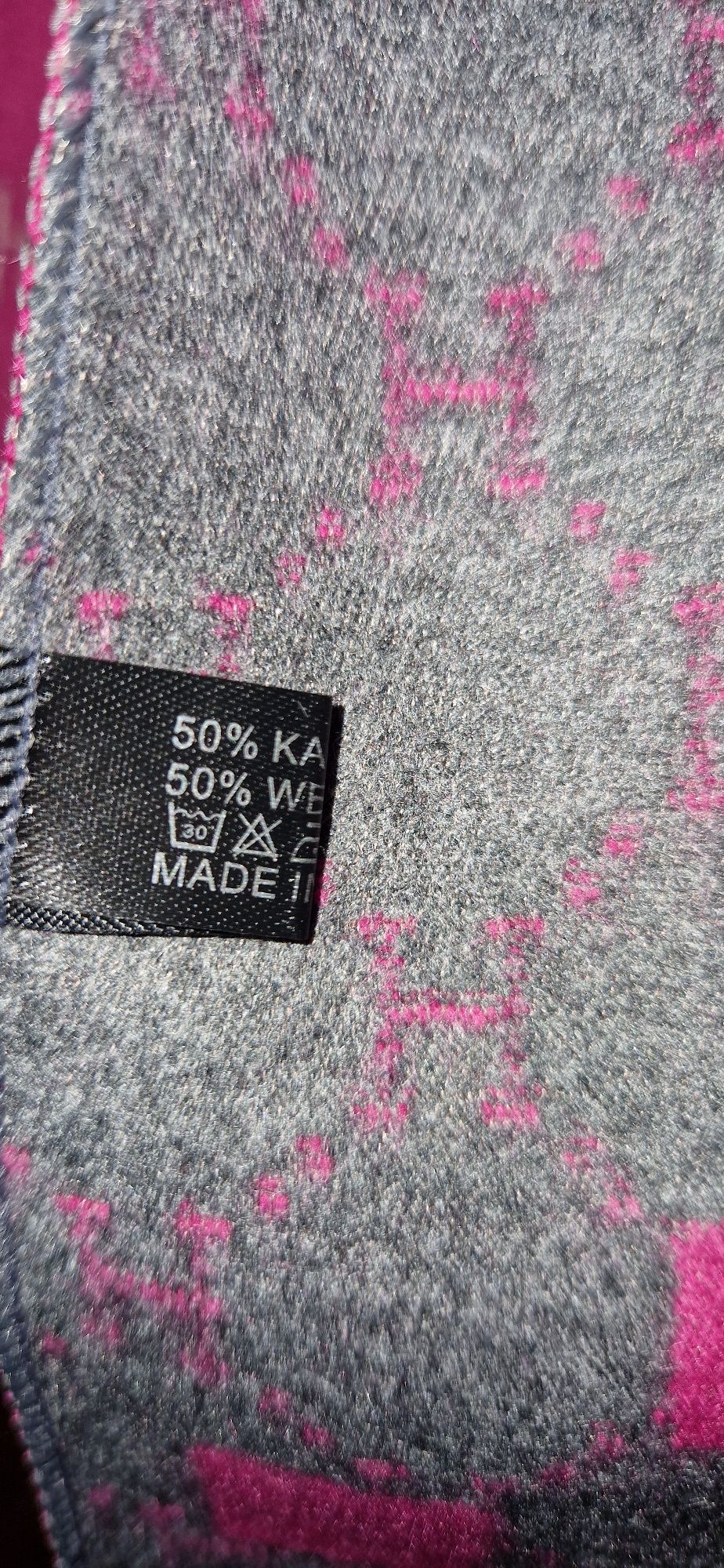 Szalik 50% welna , 50% kaszmir