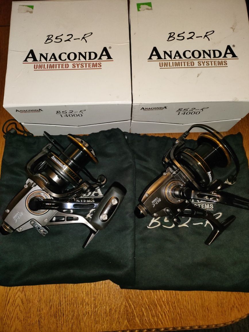 Kołowrotki Anaconda B52-R 14000 wolny bieg