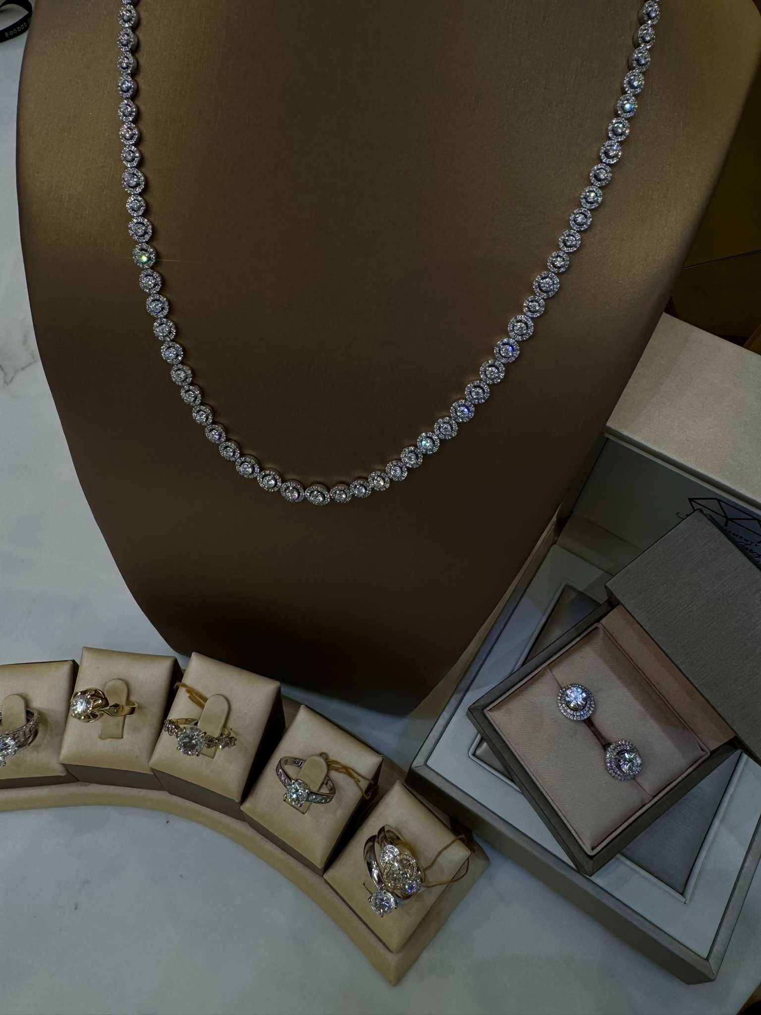 Kolczyki HALO z diamentami 2.52 CT VVS1/H Certyfikat IGI