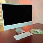 iMac 24" Retina 4.5K (2021) M1 8C/8C, 8GB RAM, 256GB SSD, Srebrny