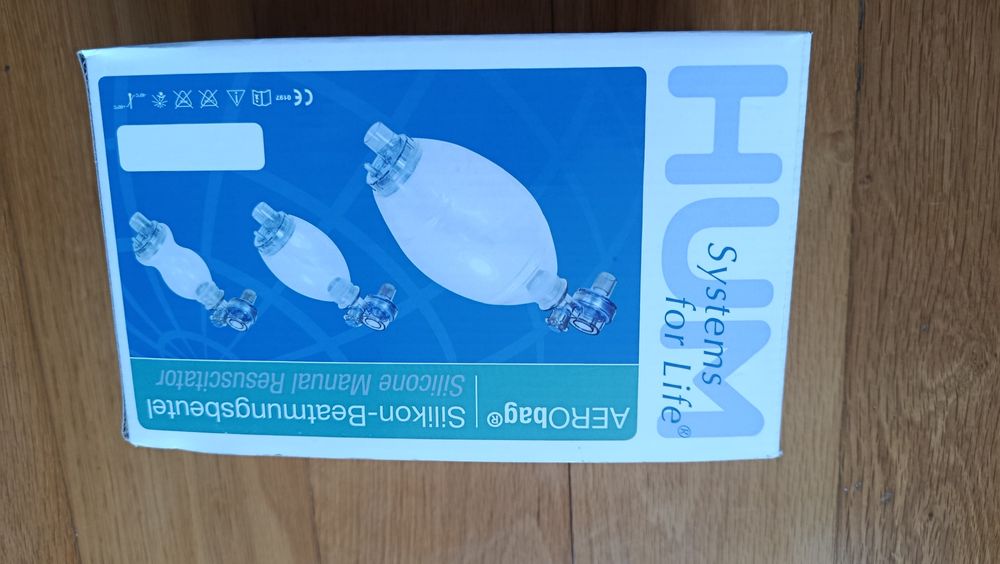Ressuscitador Manual Aerobag marca Hum
