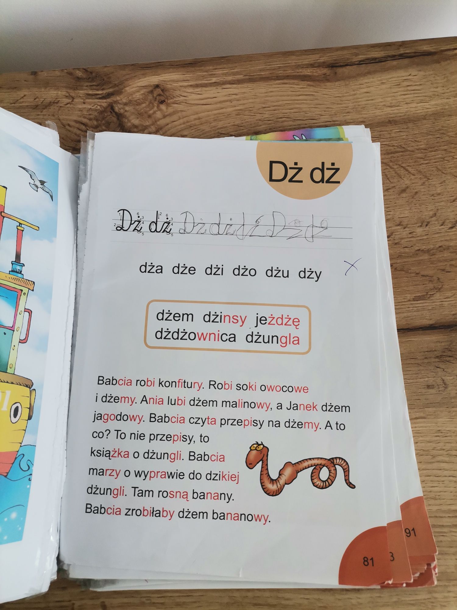Elementarz czytamy bajki metodą sylabowa