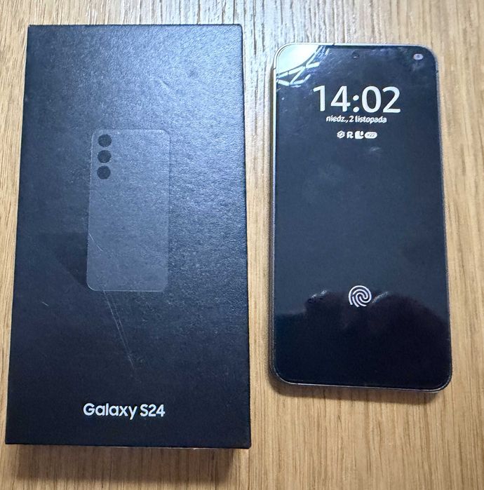 SAMSUNG GALAXY S24 256 GB Black, stan idealny, gwarancja