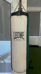 Saco de boxe Leone 1947 branco vermelho verde