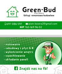 Green-Bud uslugi remontowo- budowlane/ Remonty/ Poznań