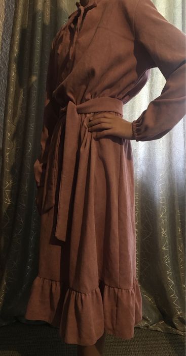 Плаття в рубчик дуже гарне