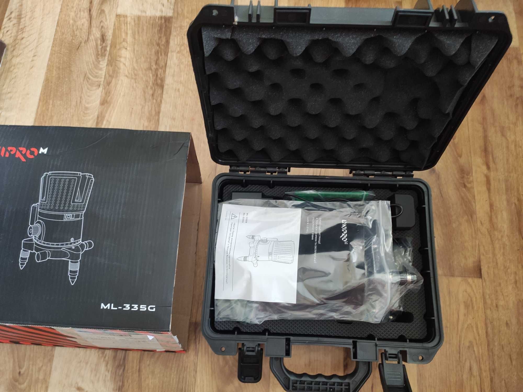 Лазерный уровень Dnipro-M ML-335G НОВЫЙ