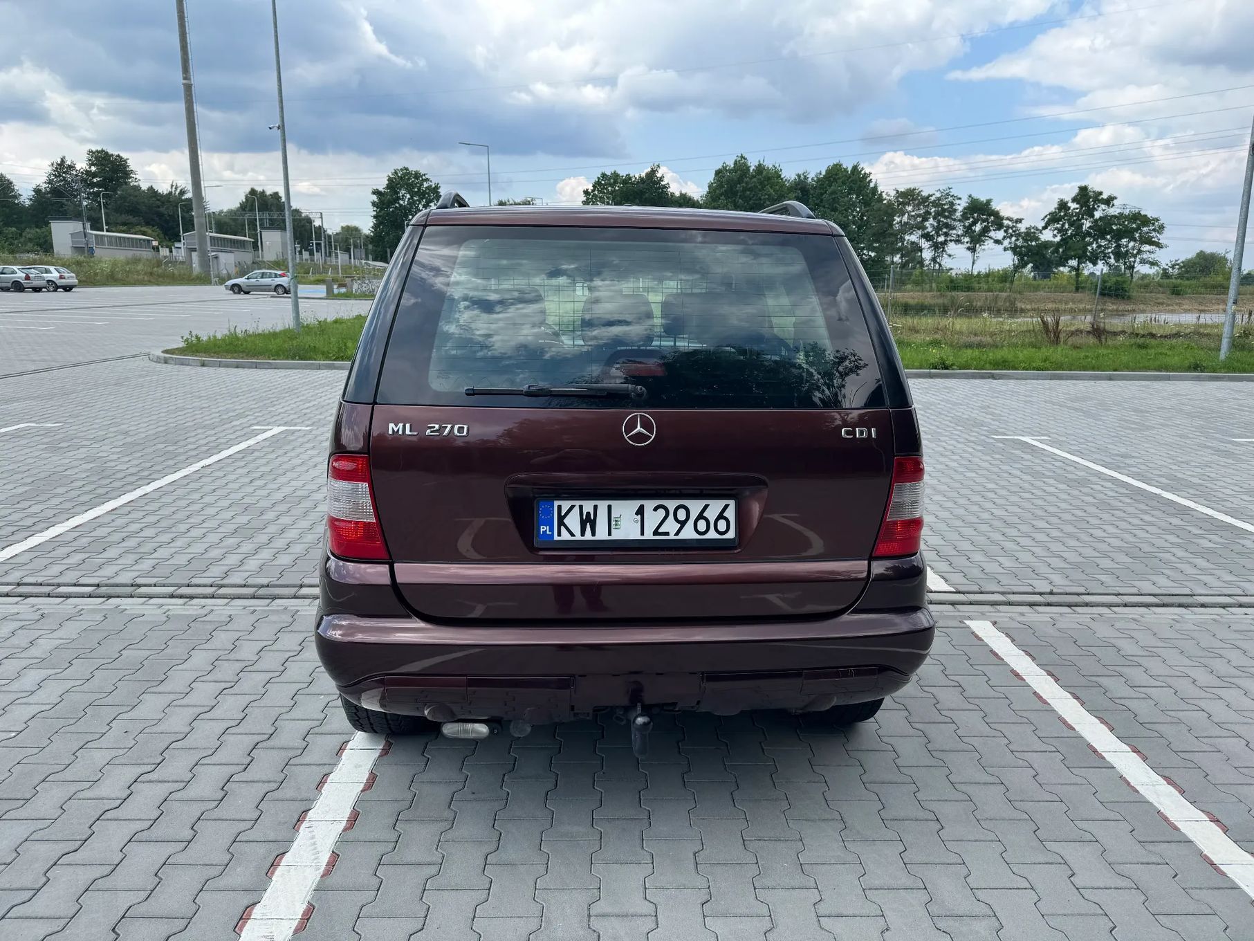 Mercedes-Benz ML Merceses ML 270 CDI Salon Polska Mały przebieg
