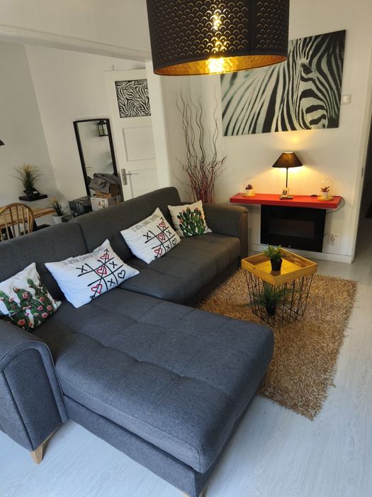 Sofá chaise long Conforama 270x170cm